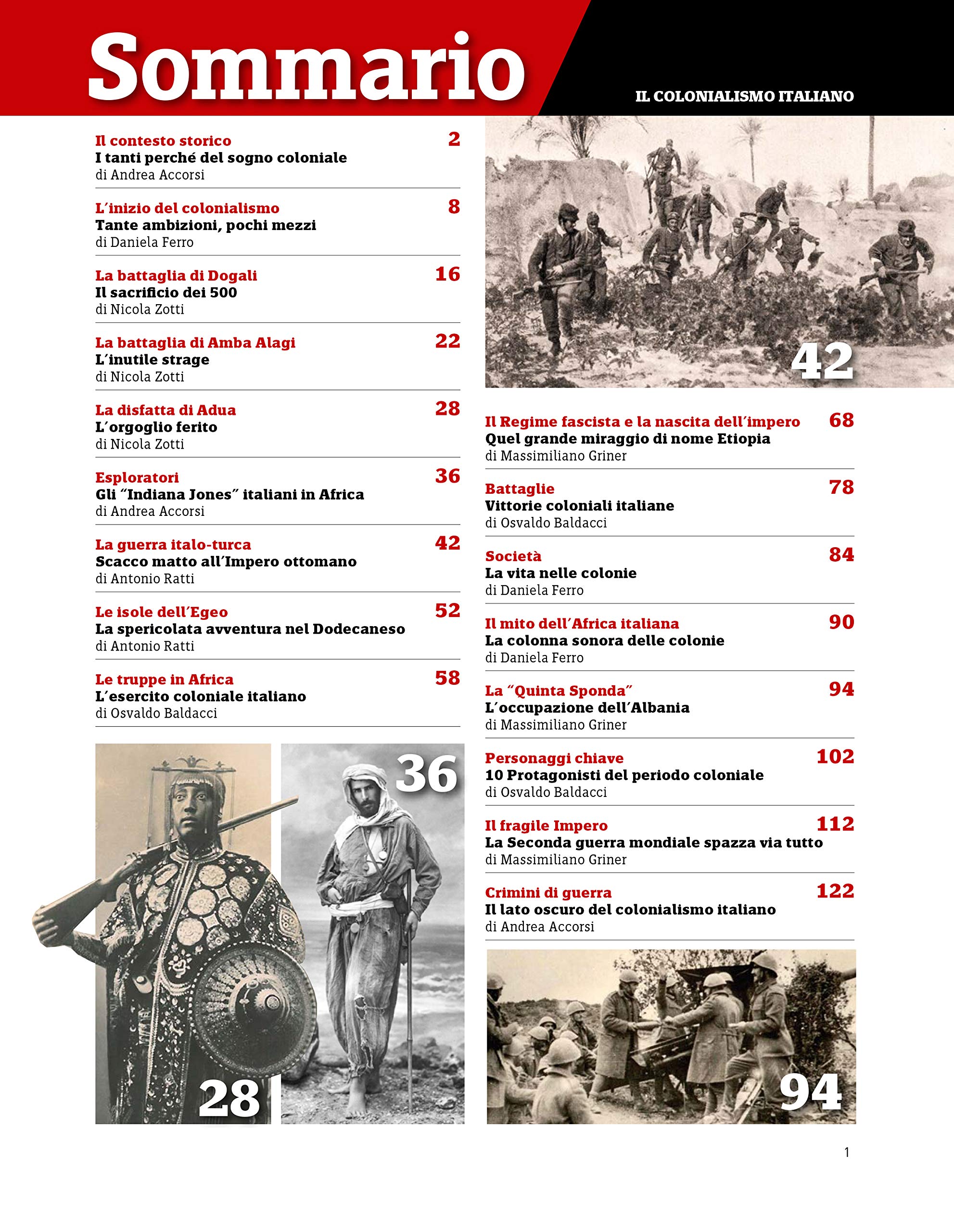 Sprea Speciali d'approfondimento Italia Coloniale rivista numero singolo
