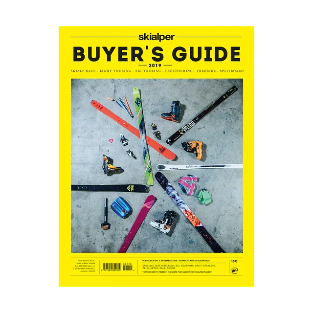 Skialper Buyer's Guide 2019 rivista test scialpinismo numero singolo