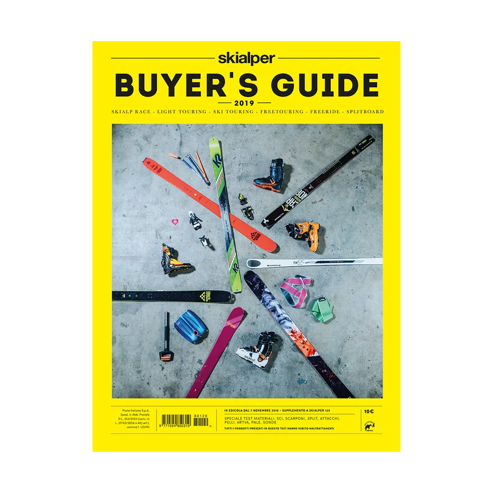 Skialper Buyer's Guide 2019 rivista test scialpinismo numero singolo