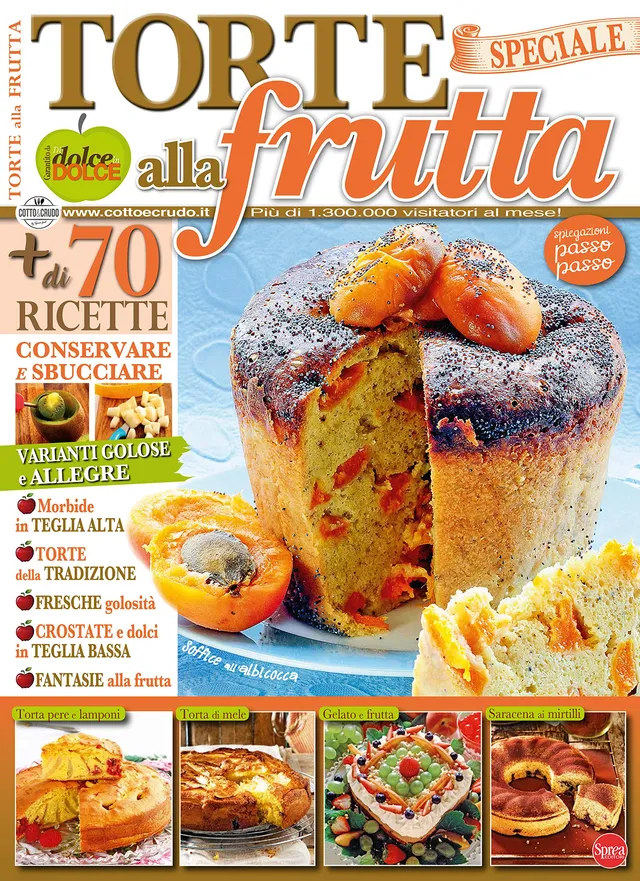 Sprea Torte alla frutta rivista numero singolo cucina