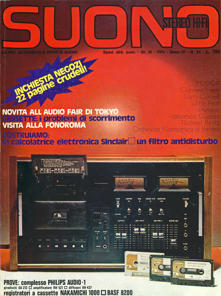 Suono n° 34 rivista numero singolo vintage hi-fi