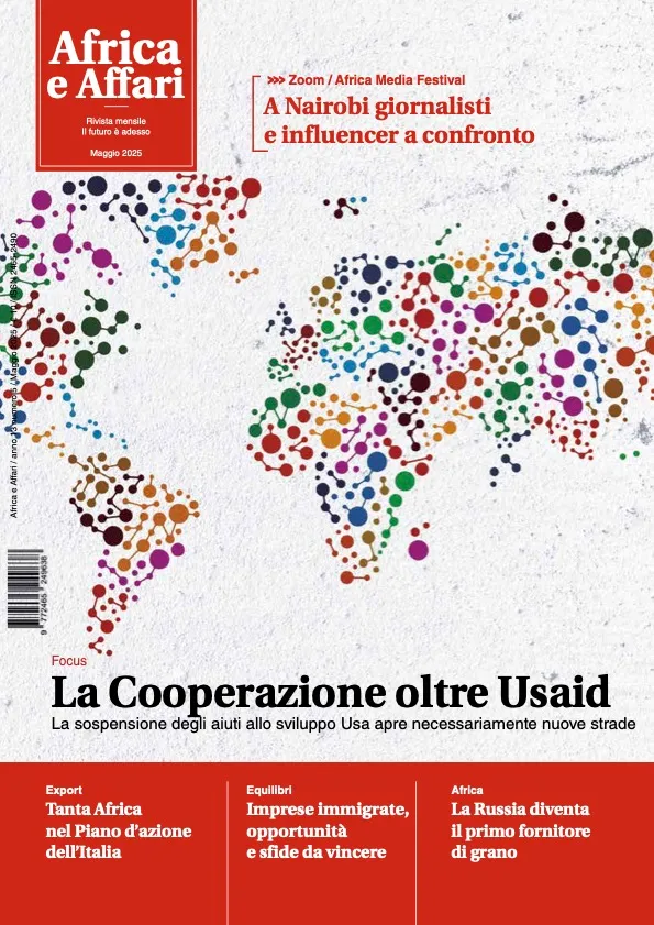 Africa Affari maggio 2025 La Cooperazione oltre Usaid rivista cartacea