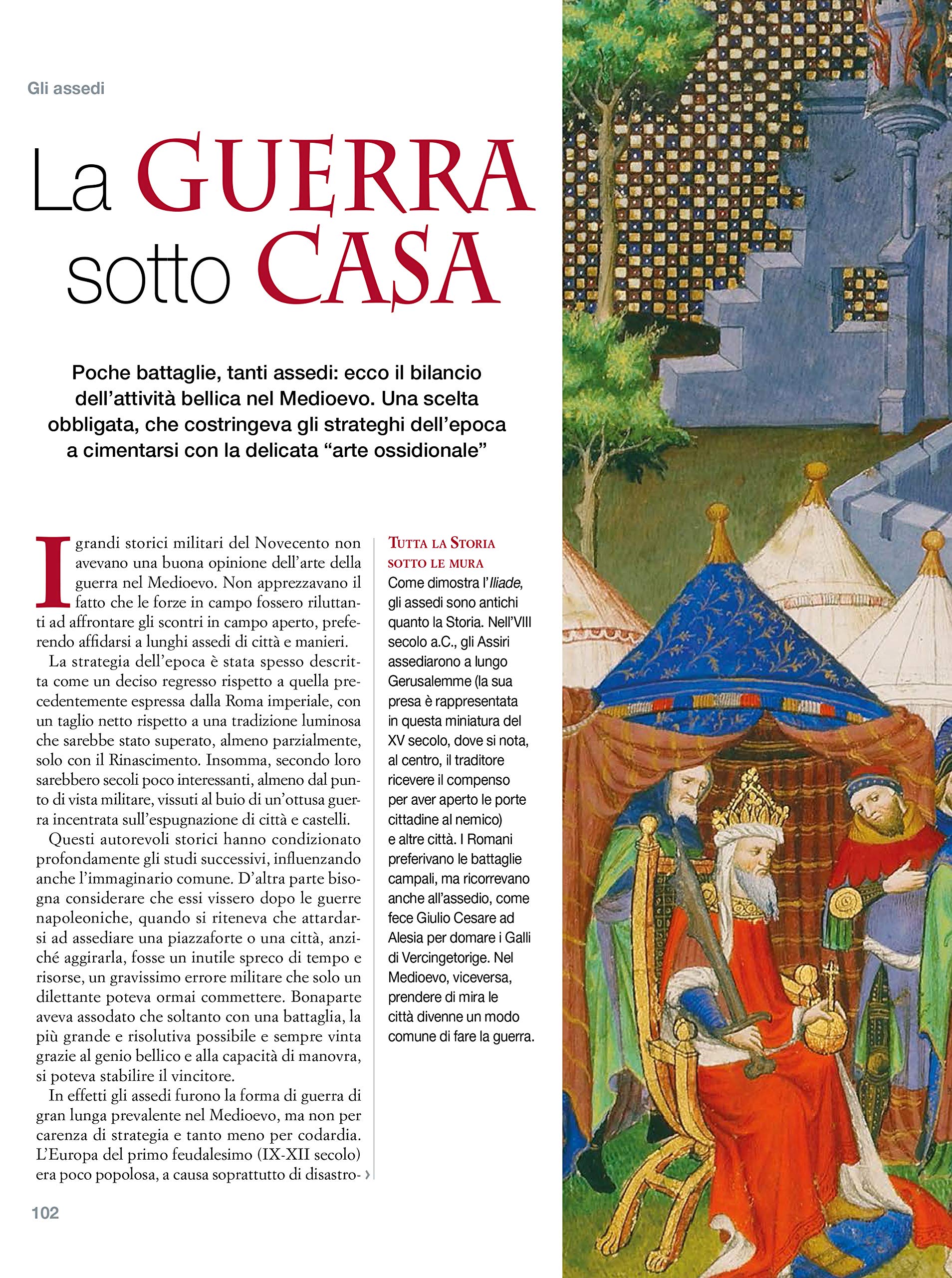 Sprea L'arte della Guerra nel Medioevo rivista numero singolo
