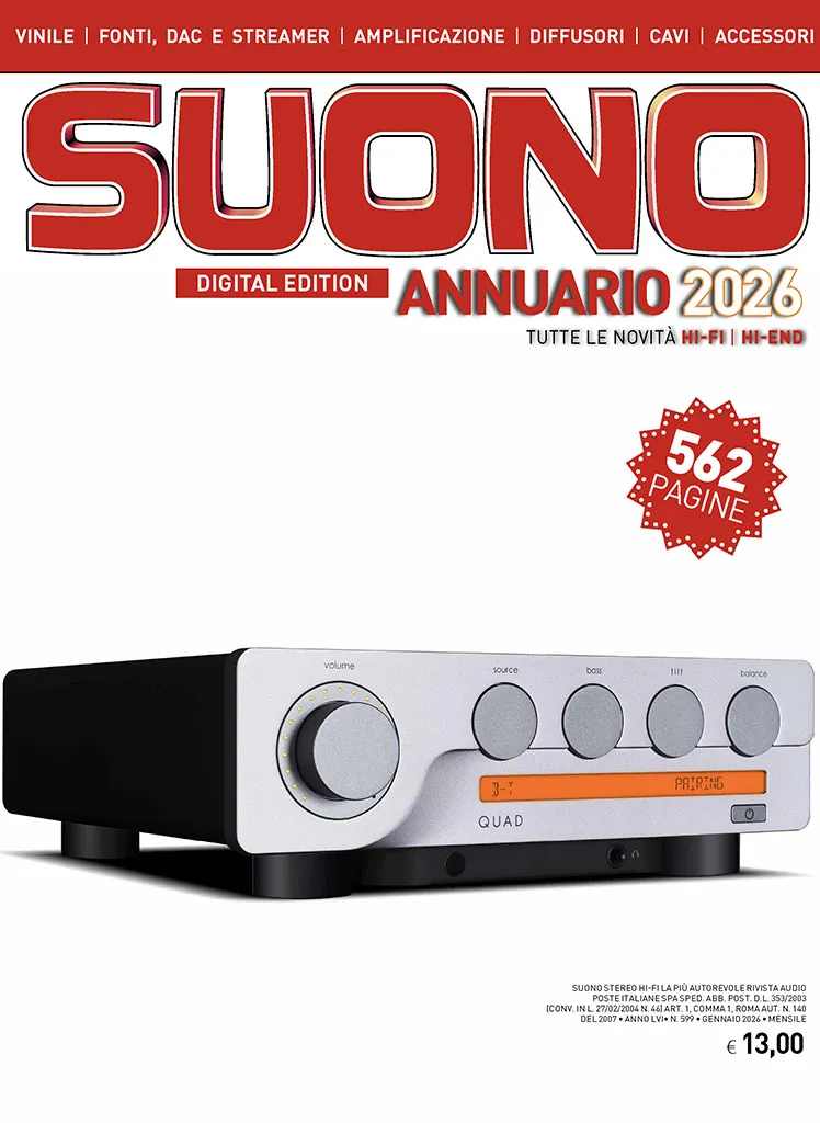 Suono Annuario Suono Digital n°599 rivista digitale hi-fi