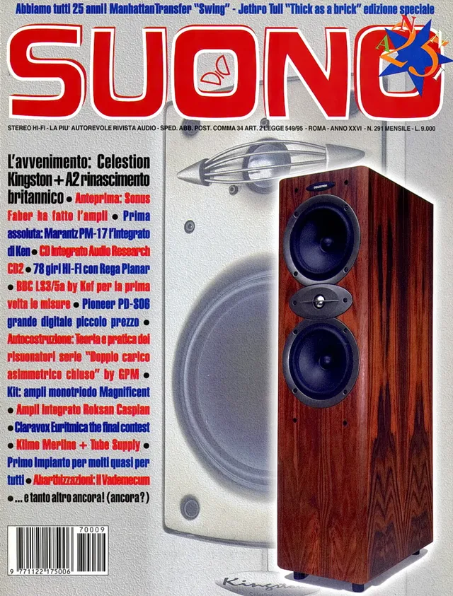 Suono n. 291 rivista numero singolo prove Marantz KEF