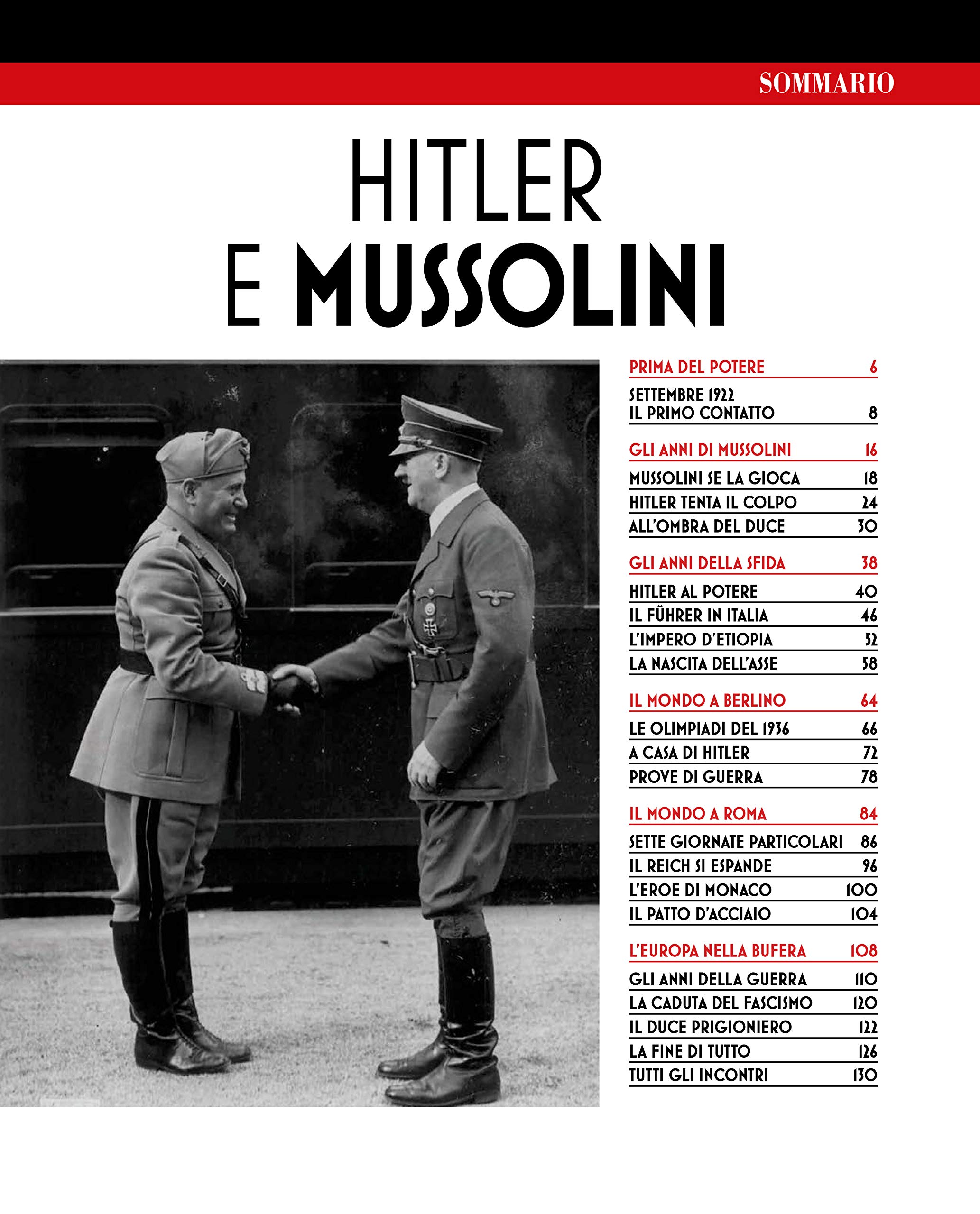 Sprea Speciali Destini paralleli Hitler Mussolini rivista storia