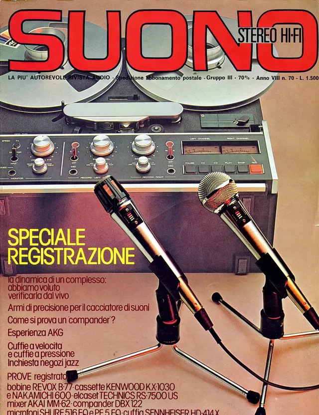 Suono n° 70 rivista numero singolo vintage Revox