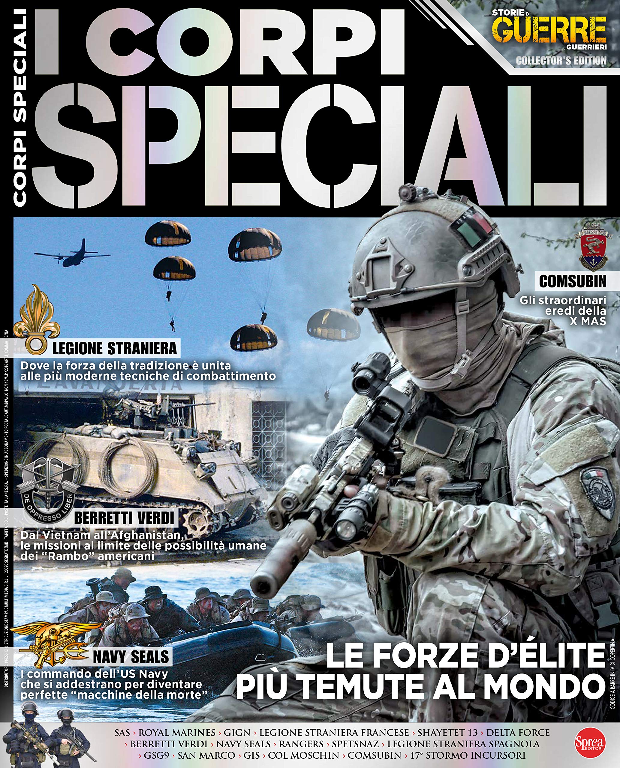 Sprea I Corpi Speciali rivista numero singolo militare
