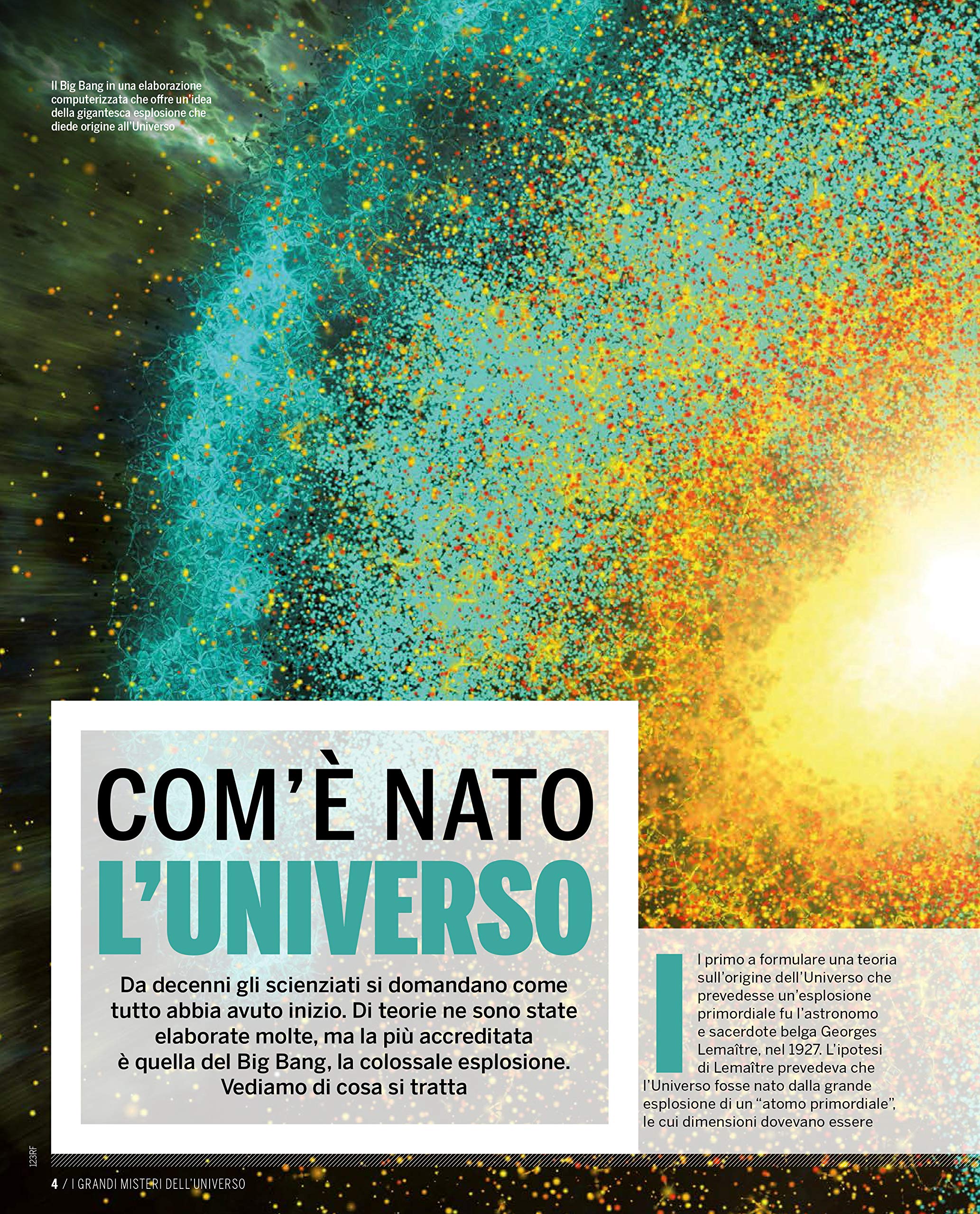 Sprea Speciali I grandi misteri dell'Universo rivista spazio