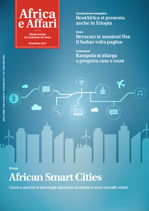 Africa Affari Edizione digitale novembre 2017 rivista Smart Cities