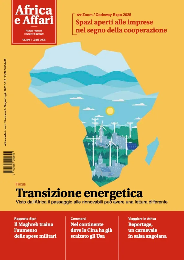 Africa Affari Edizione cartacea giu/lug 2025 rivista Transizione