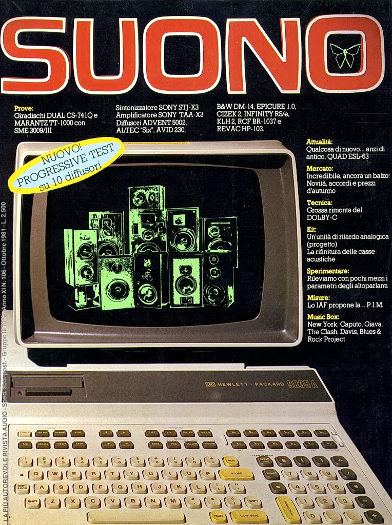 Suono n° 106 rivista numero singolo hi-fi