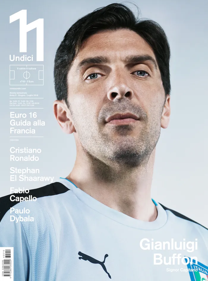 Undici n°10 rivista calcio numero singolo Europei 2016 Buffon