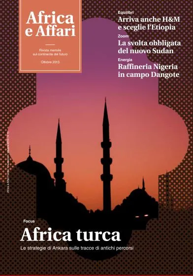 Africa Affari ottobre 2013 Africa turca rivista digitale