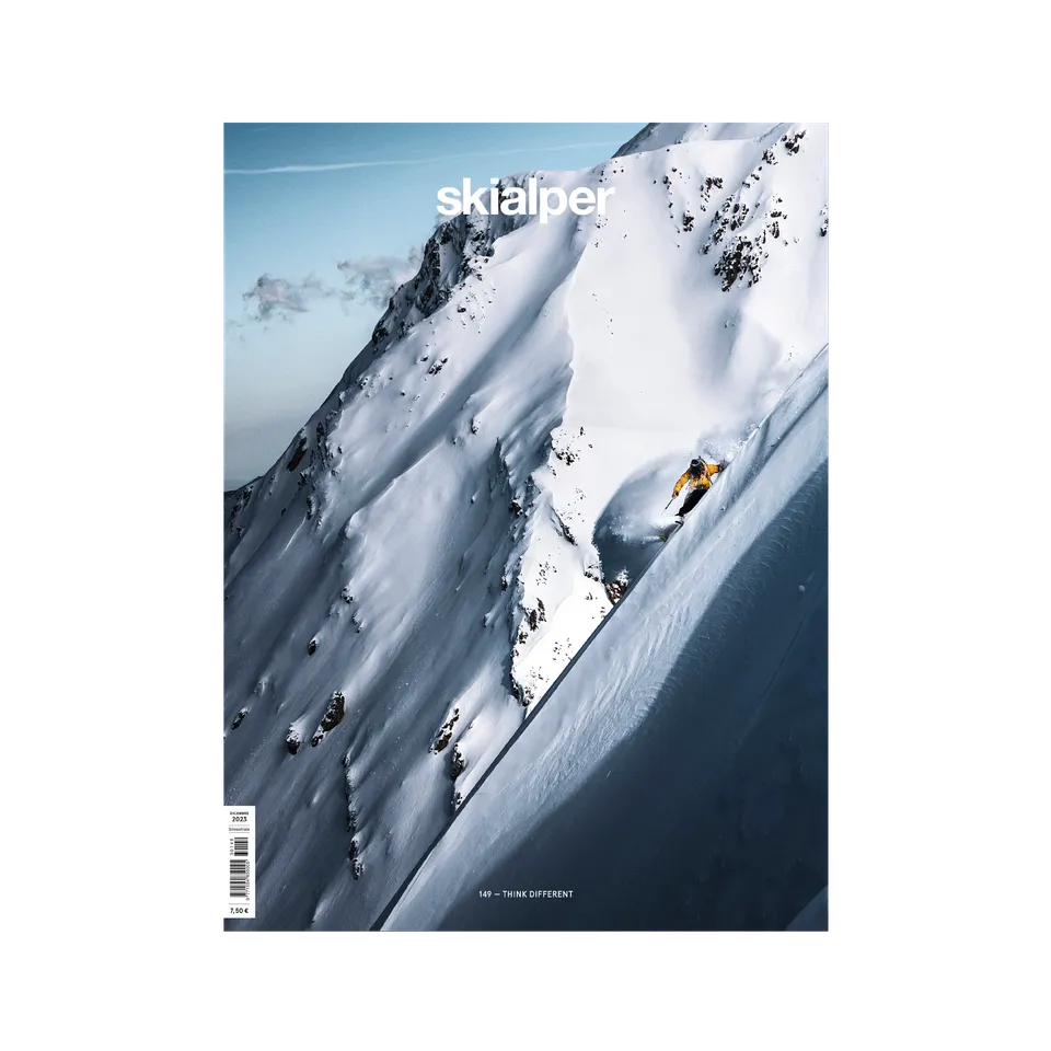 Skialper n.149 rivista numero singolo think different foto