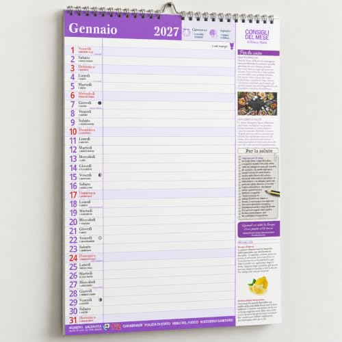 Sprea Rimedi della Nonna 2027 calendario da parete 30x42,5 cm