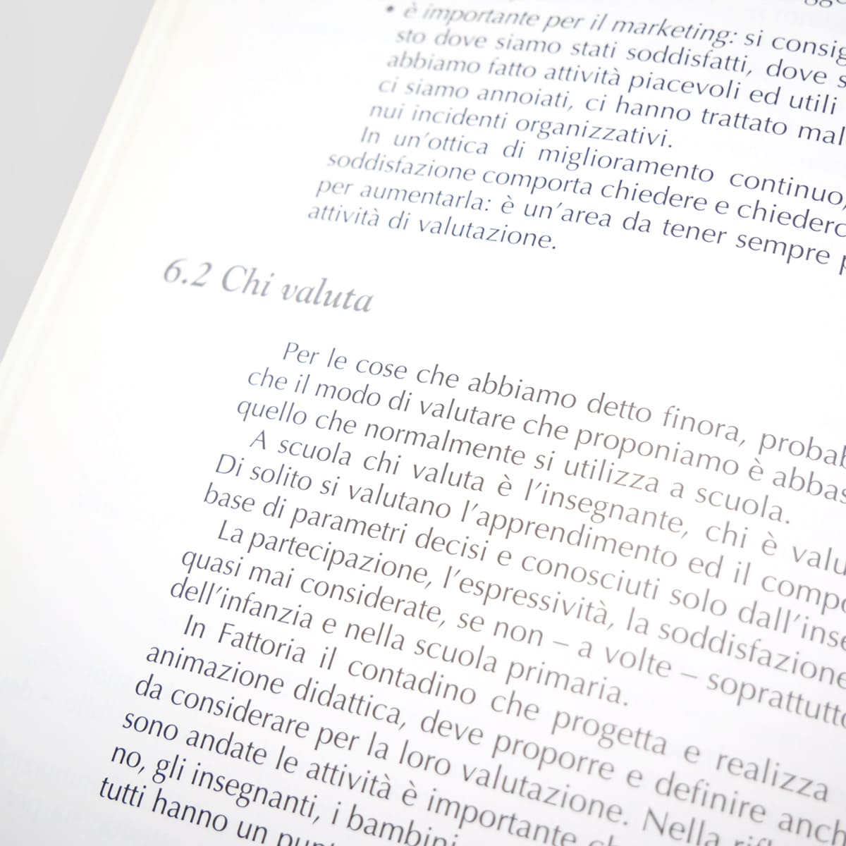 MAD Multifunzionalità Fare Scuola in Fattoria Guida Numero Singolo