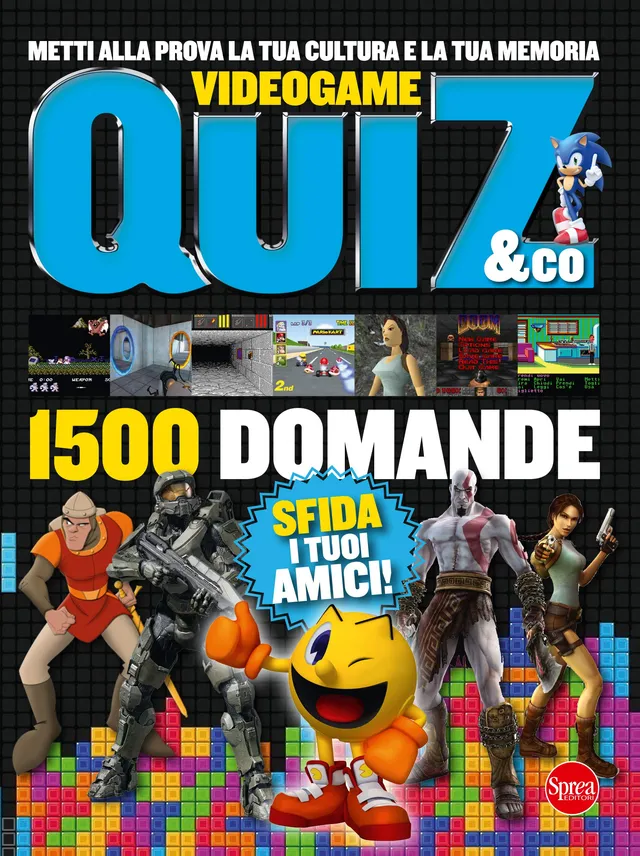 Sprea Libri Videogame Quiz libro numero singolo