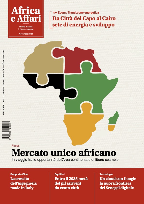 Africa e Affari Novembre 2024 rivista cartacea Mercato unico