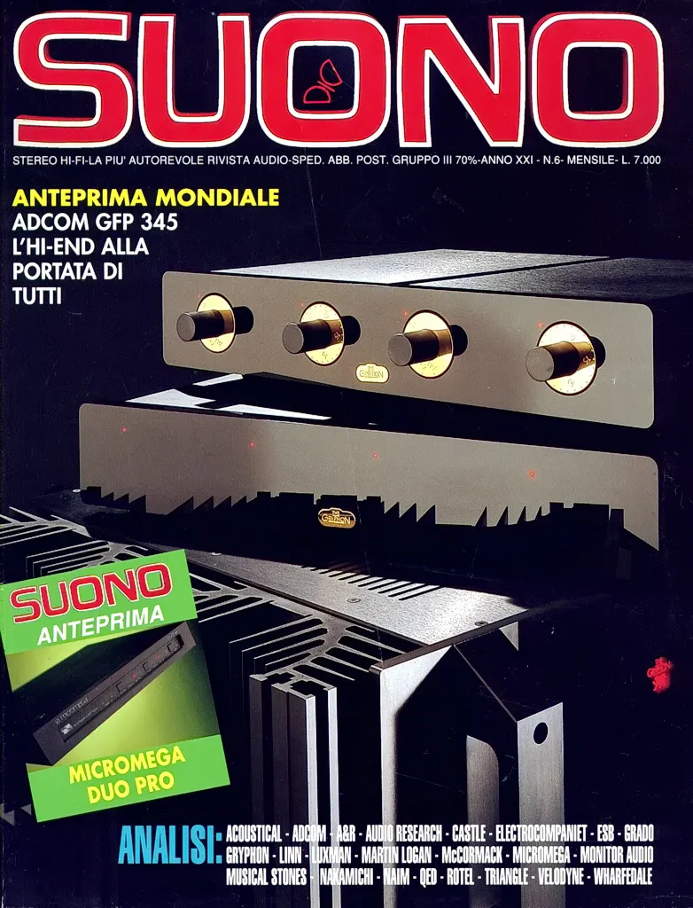 Suono n° 229 rivista cartacea numero singolo prove hi-fi
