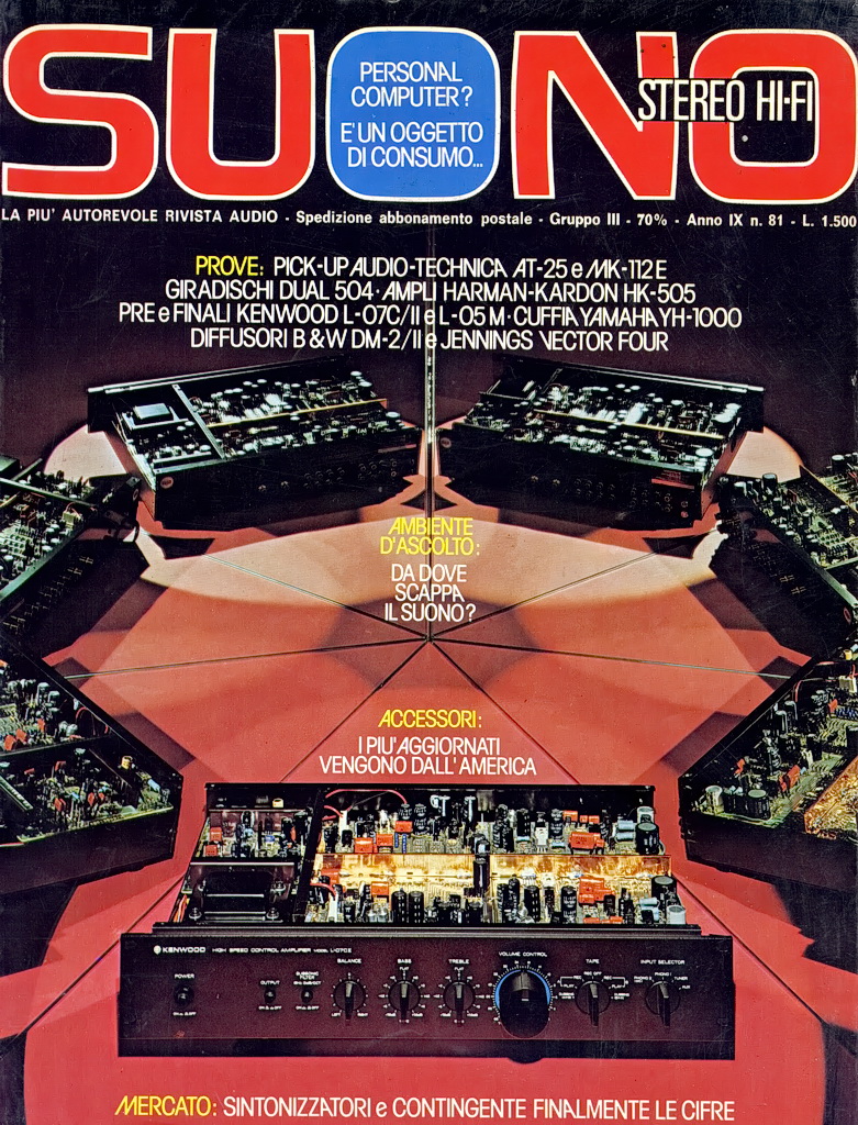 Suono n° 81 rivista numero singolo arretrato vintage hi-fi
