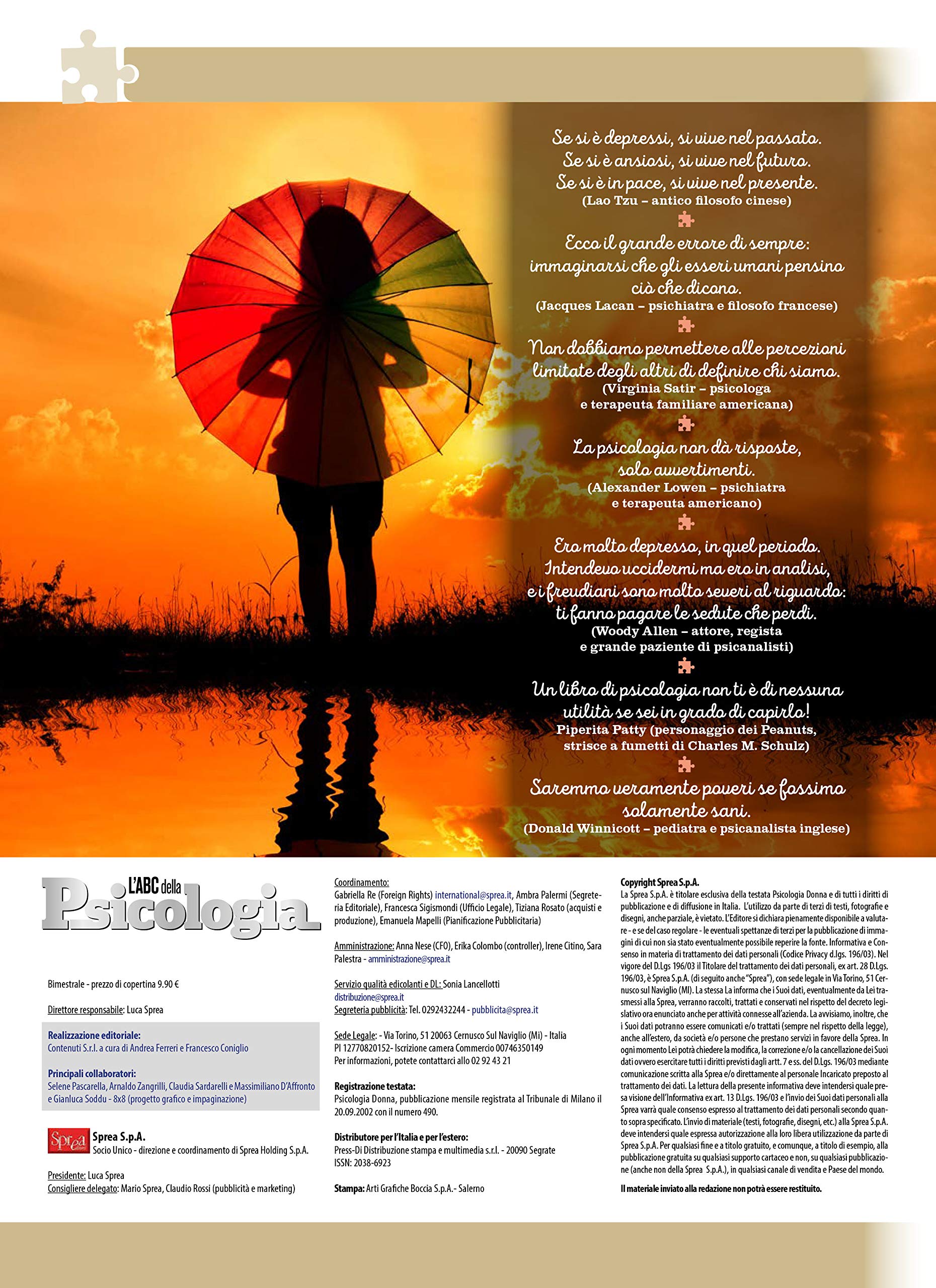Sprea Speciali ABC della Psicologia rivista numero singolo