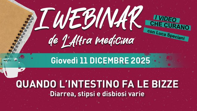 L'Altra Medicina Quando l'intestino fa le bizze registrazione webinar