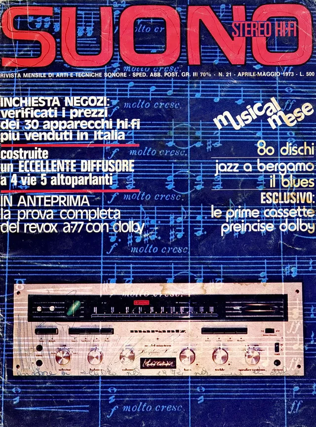 Suono n° 21 rivista numero singolo hi-fi