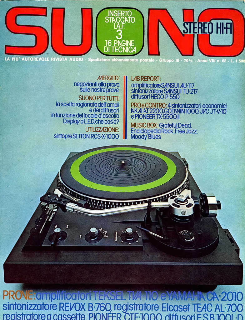 Suono n° 68 rivista numero singolo hi-fi vintage