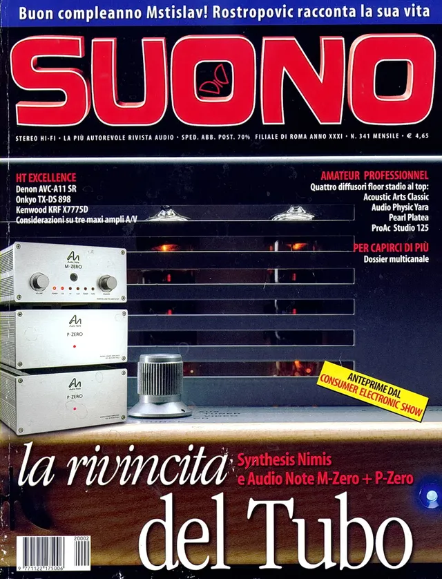 Suono n° 341 rivista numero singolo surround