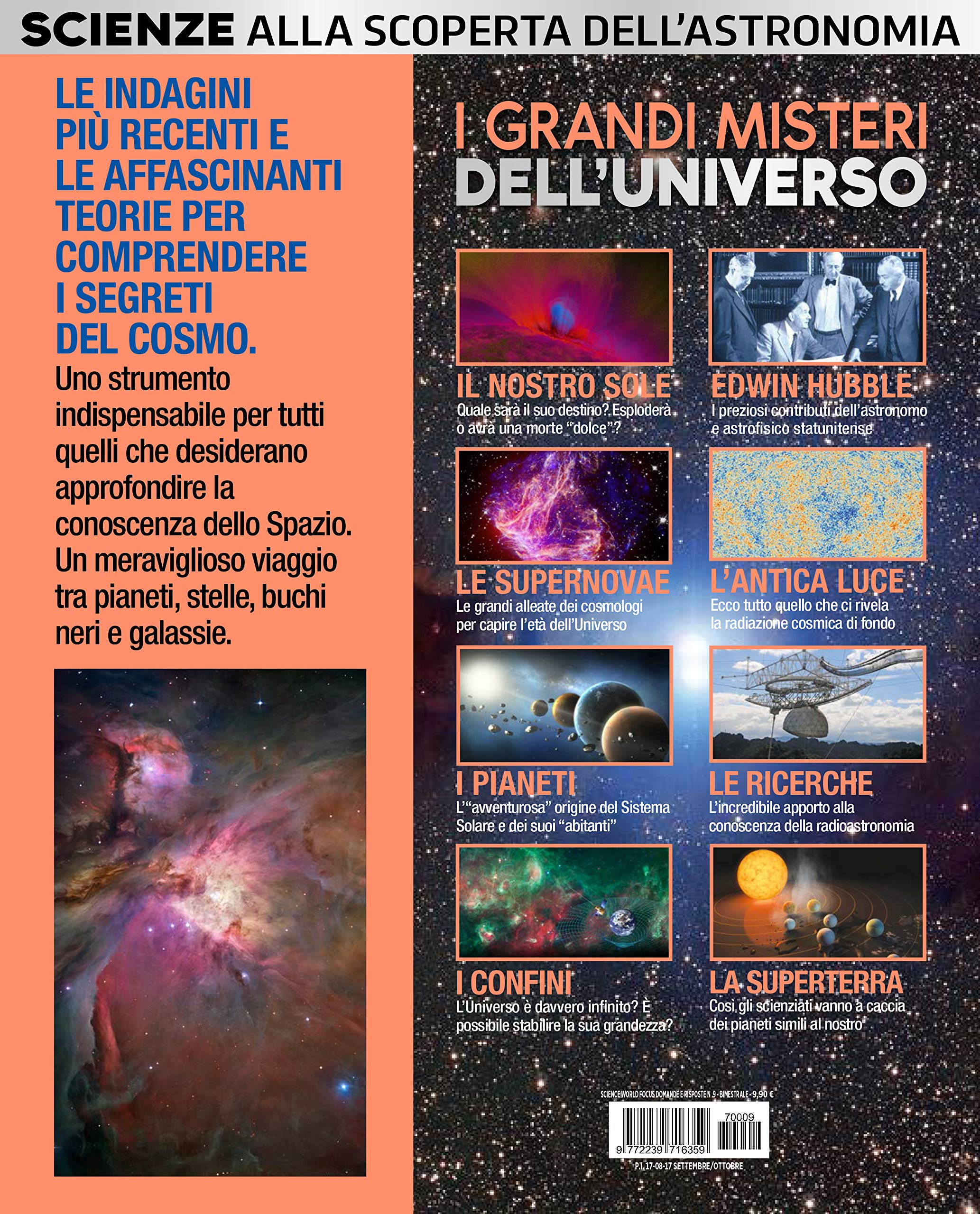 Sprea Speciali I grandi misteri dell'Universo rivista spazio