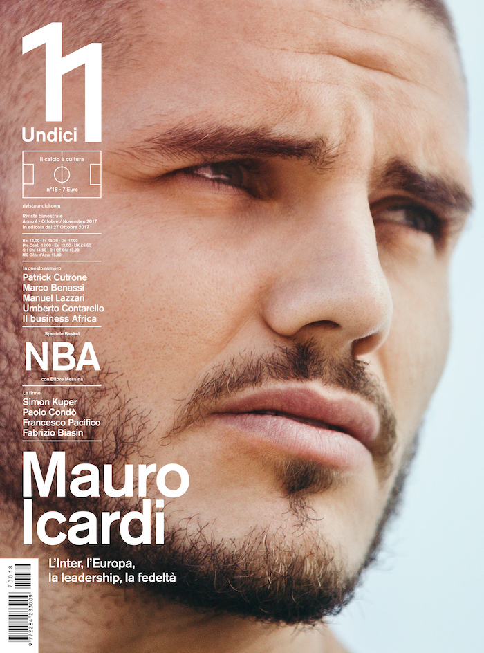 Undici Magazine n°18 rivista numero singolo Icardi