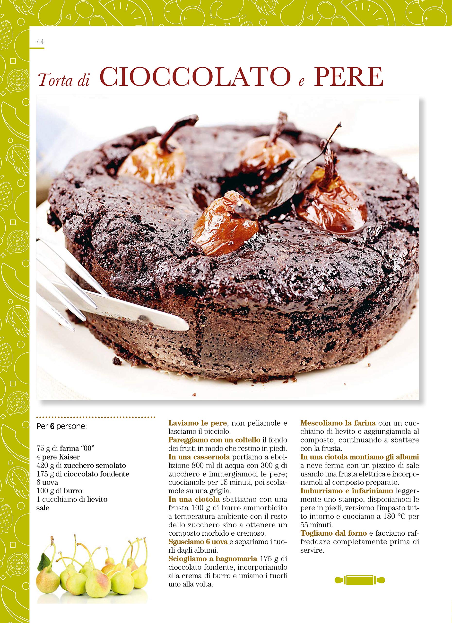 Sprea Torte alla frutta rivista numero singolo cucina