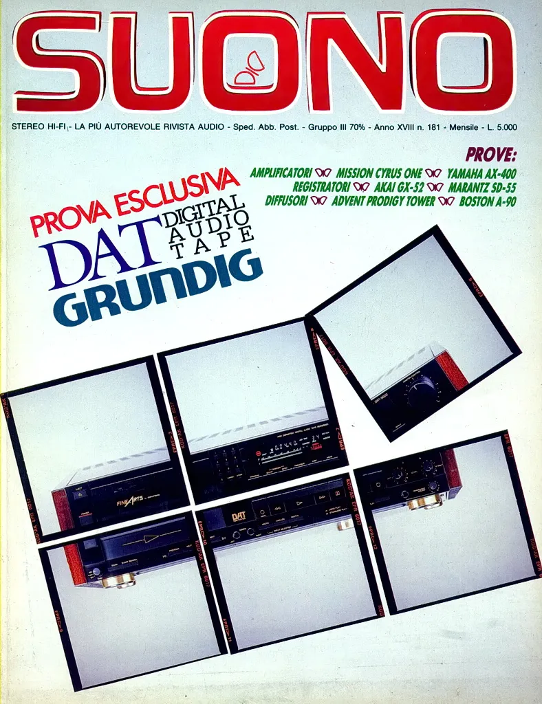 Suono n° 181 rivista numero singolo hi-fi
