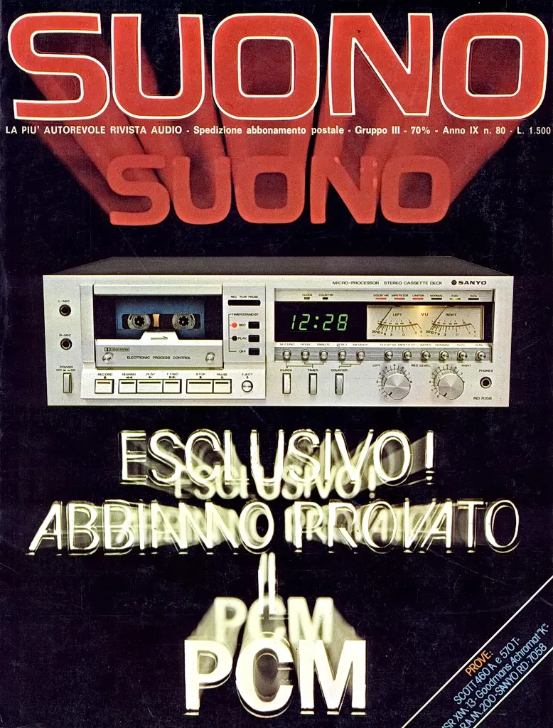 Suono n° 80 rivista numero singolo hi-fi