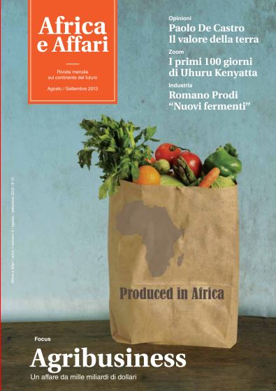 Africa e Affari ago sett 2013 rivista numero singolo digitale Agribusiness