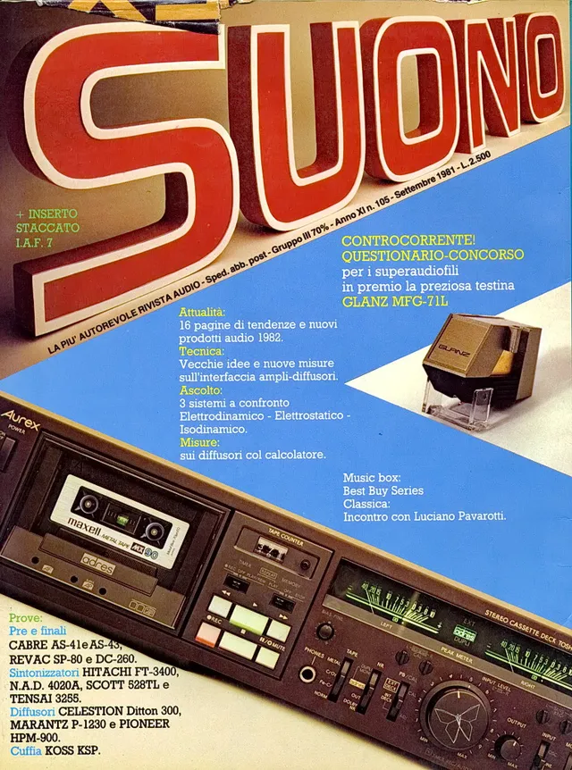 Suono n° 105 rivista numero singolo hi-fi