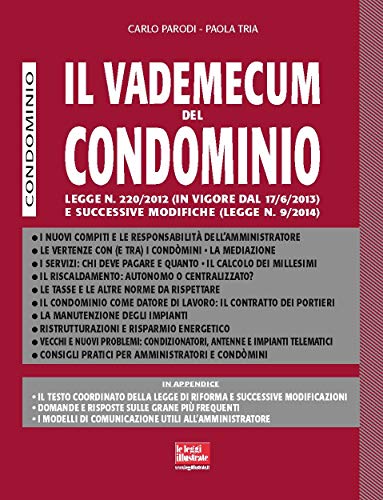 Sprea Libri Il vademecum del condominio libro singolo