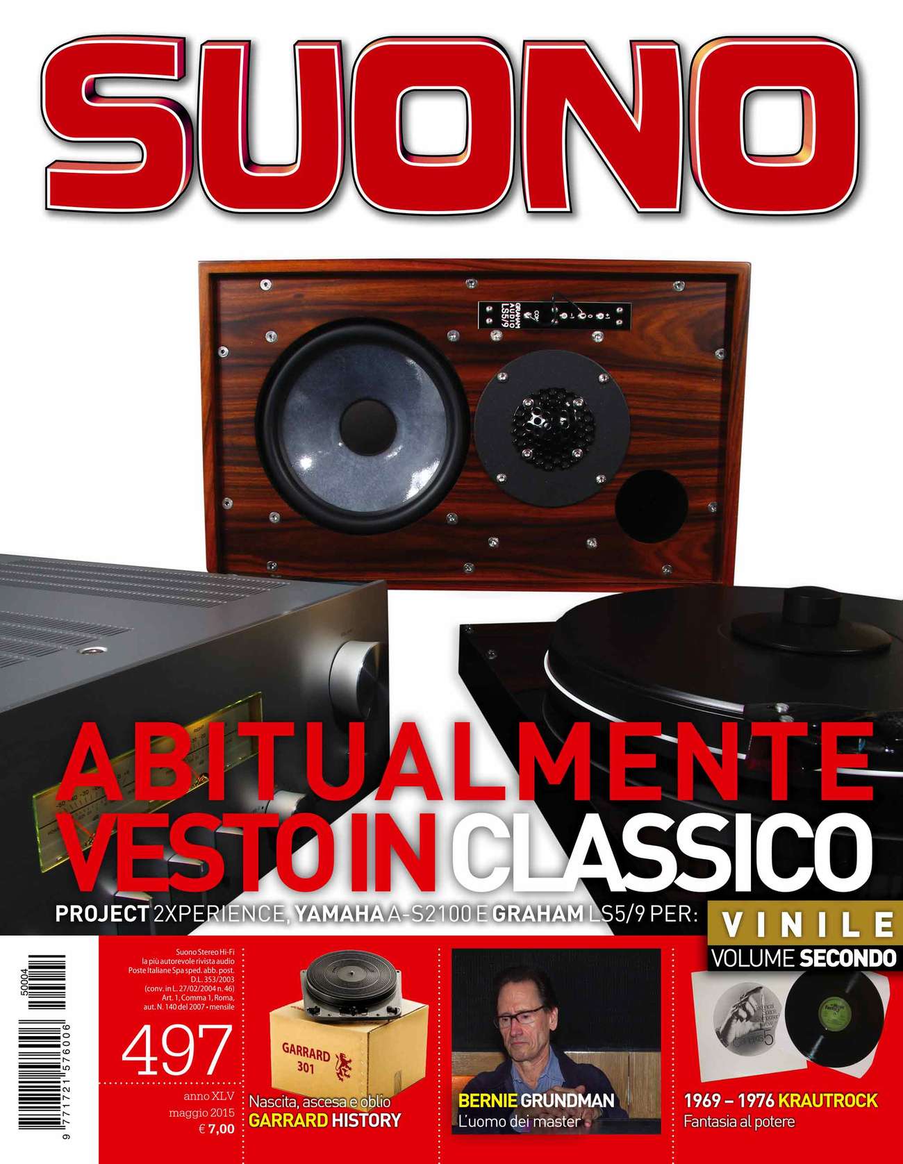 Suono n°497 rivista digitale vinile Yamaha