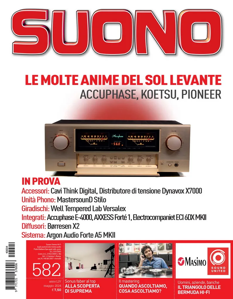 Suono n° 582 rivista numero singolo hi-fi