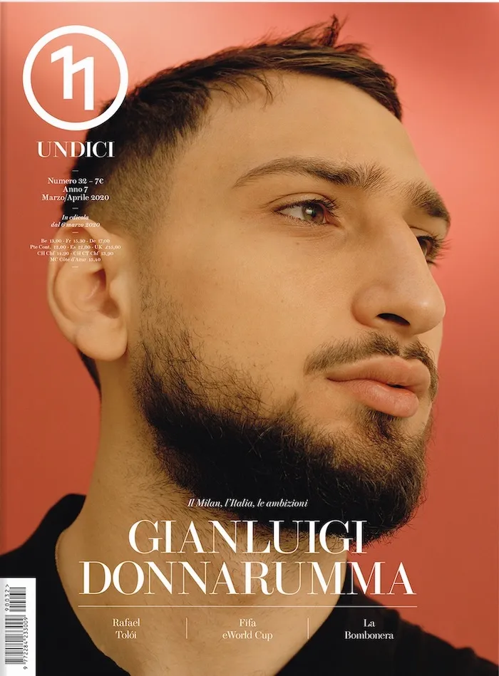 Undici n°32 rivista calcio numero singolo Donnarumma