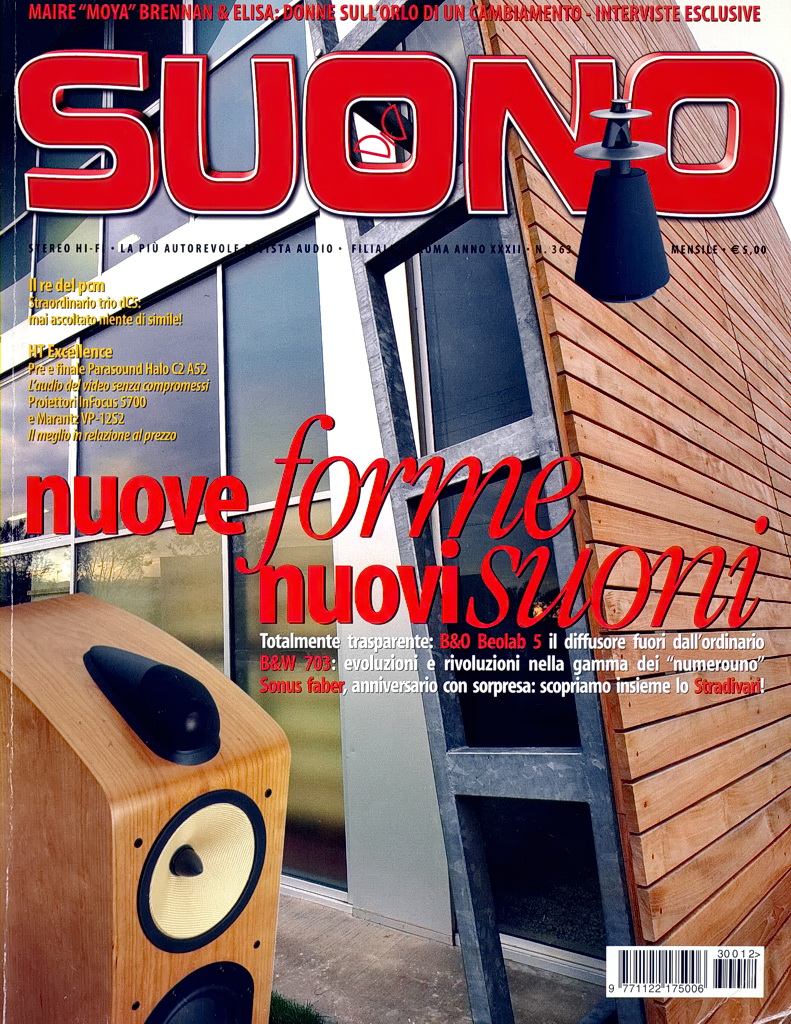 Suono n° 363 rivista digitale hi-fi Sonus faber
