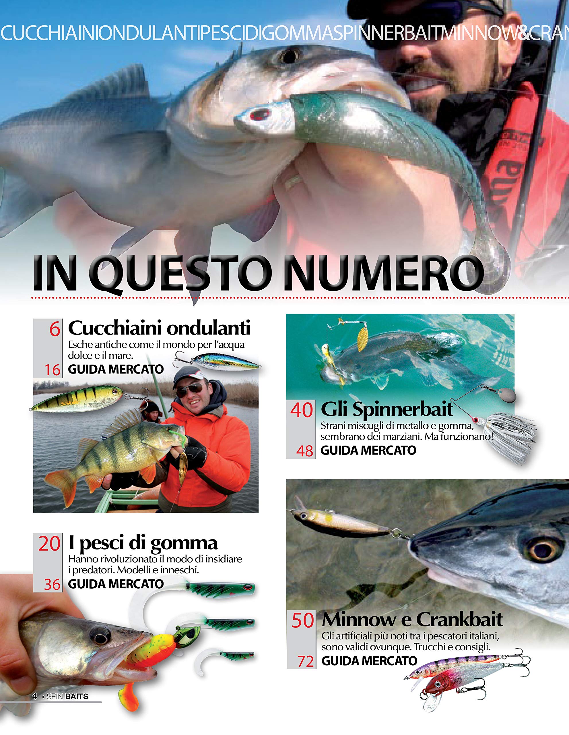 Sprea Speciali SpinBaits rivista numero singolo pesca