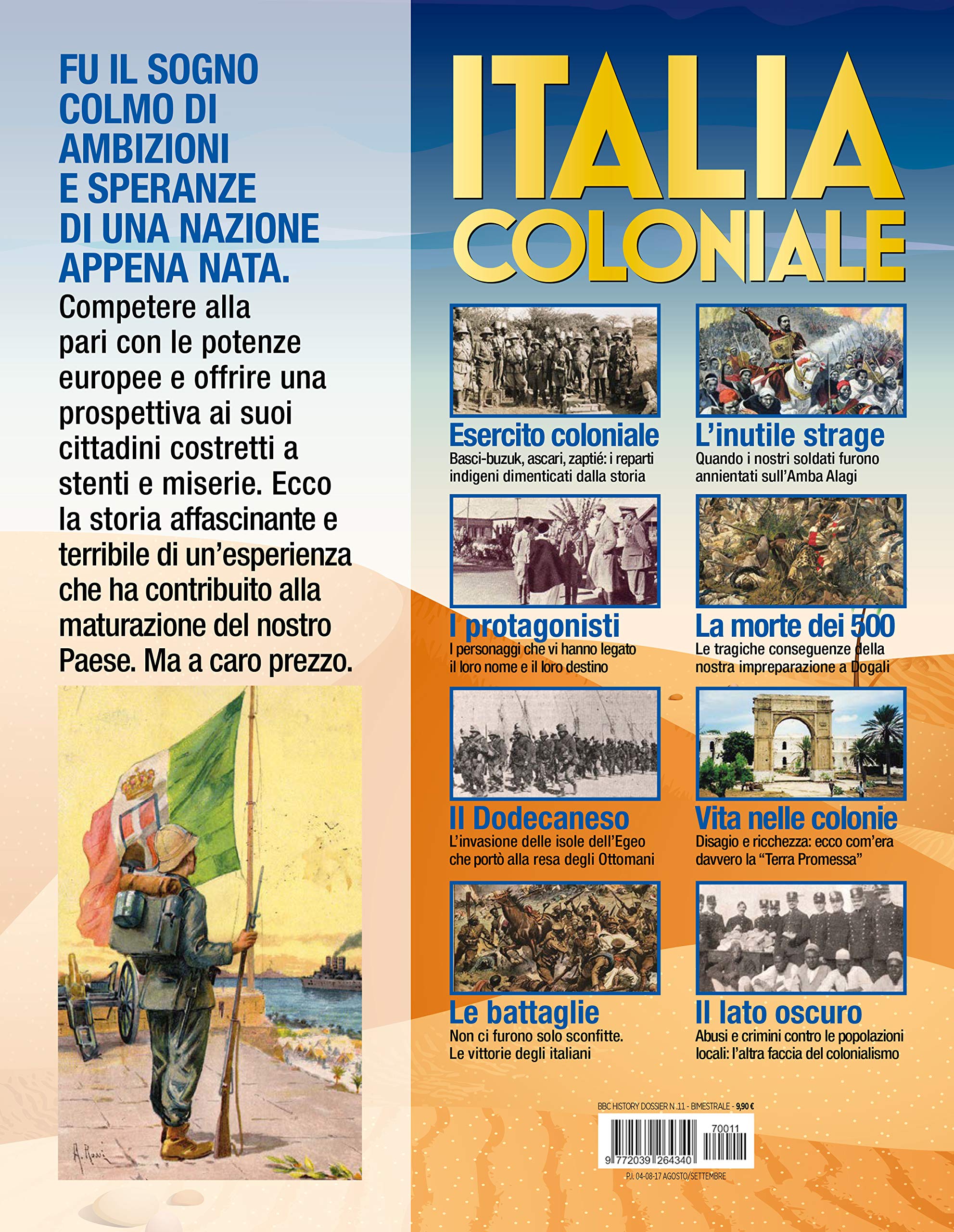 Sprea Speciali d'approfondimento Italia Coloniale rivista numero singolo