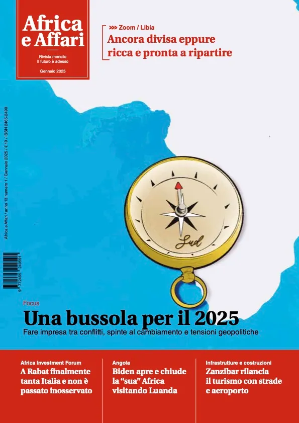 Africa Affari Edizione cartacea gennaio 2025 rivista Bussola 2025