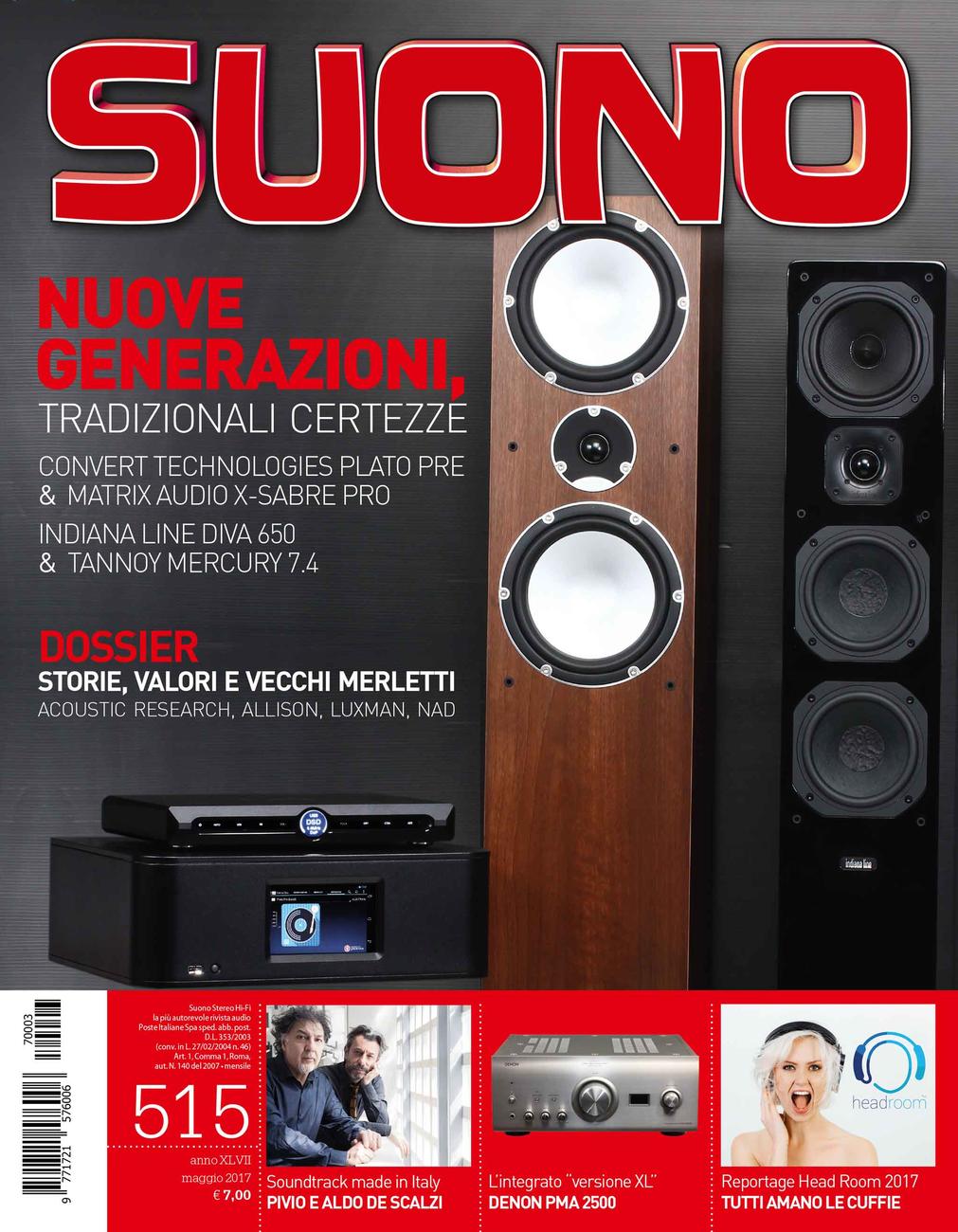 Suono n° 515 rivista digitale numero singolo hi-fi