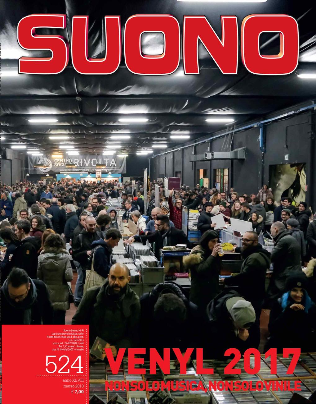 Suono Venyl 2017 n° 524 rivista vinile