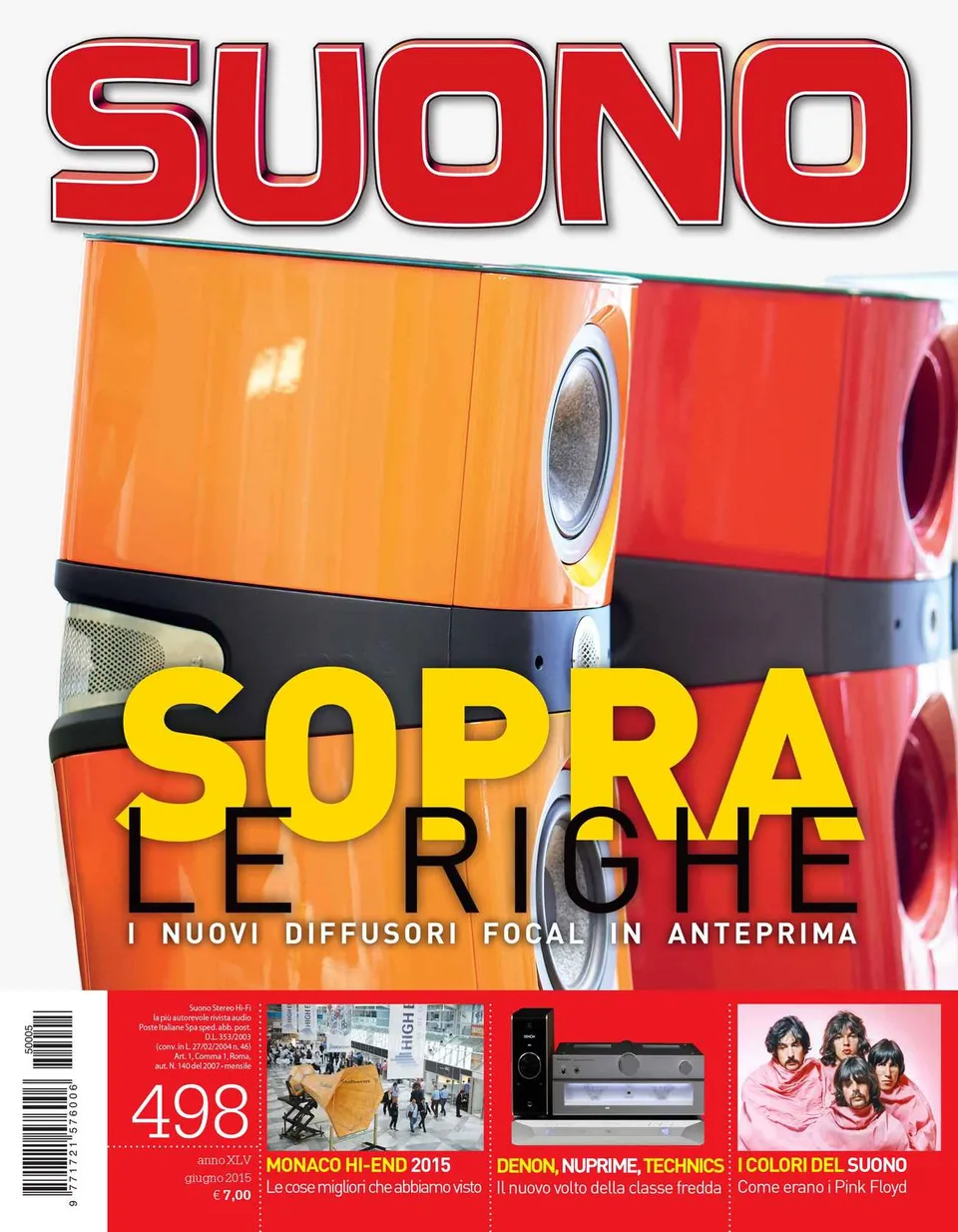 Suono n° 498 rivista digitale Pink Floyd hi-end