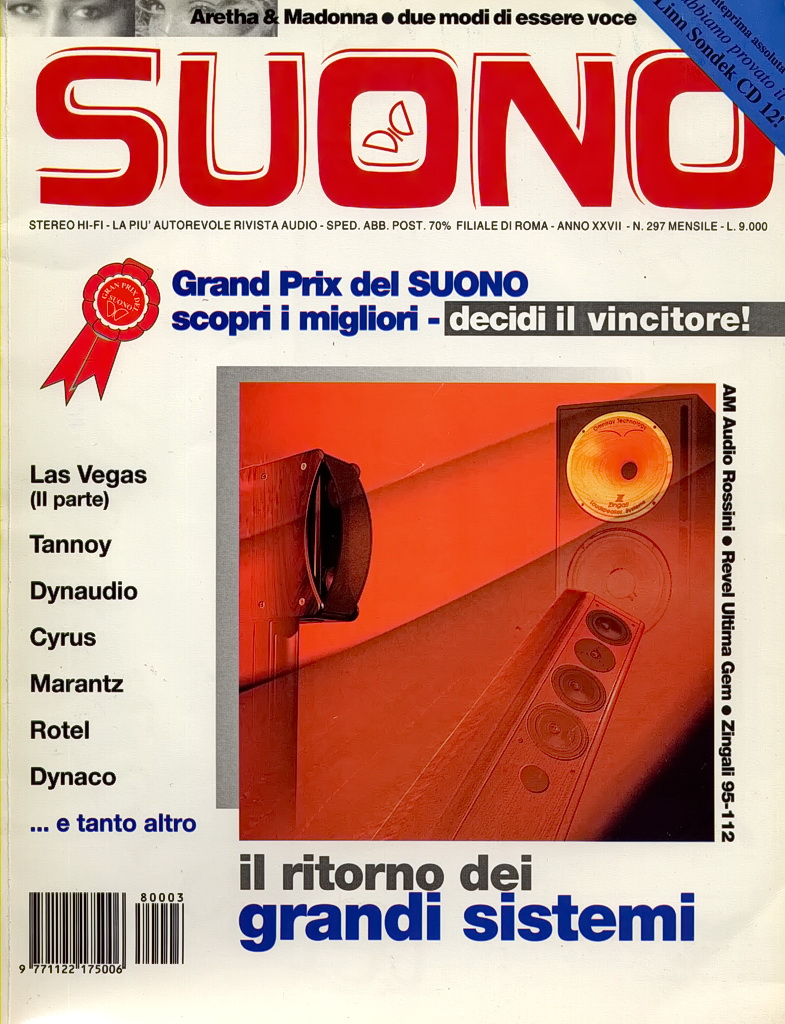 Suono n° 297 rivista numero singolo CES Las Vegas