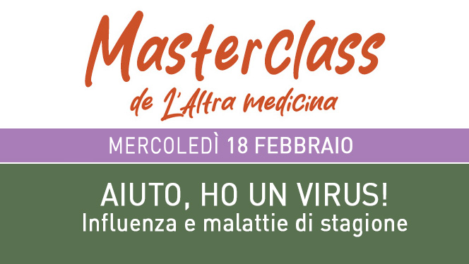 L'Altra Medicina Aiuto ho un virus masterclass 18 febbraio